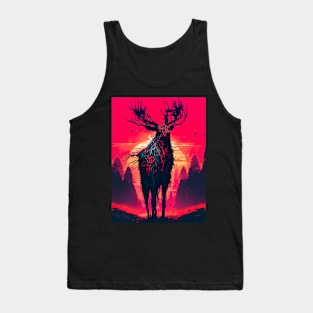 Oh Deer A Wendigo In The Forest Tank Top